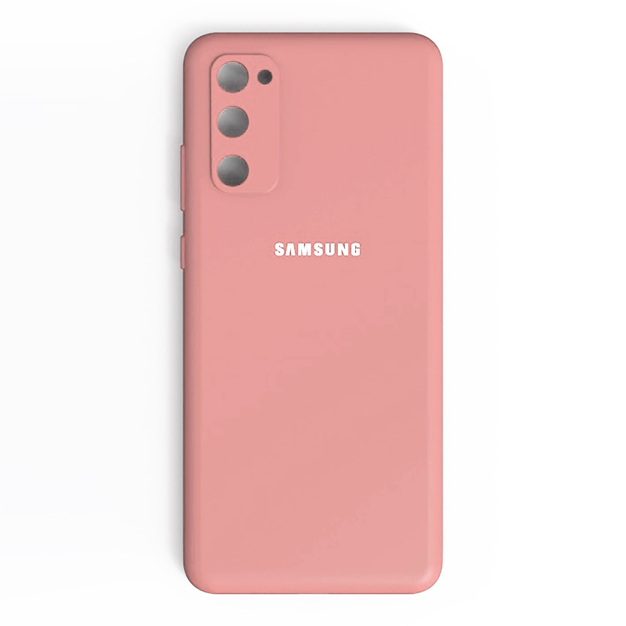 Чохол Silicone Case Premium для для Samsung S20 FE Pink 4
