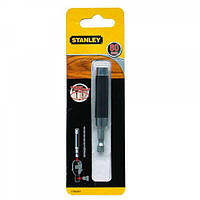 Держатель для бит STANLEY магнитный, Superlock, 1/4", 80мм