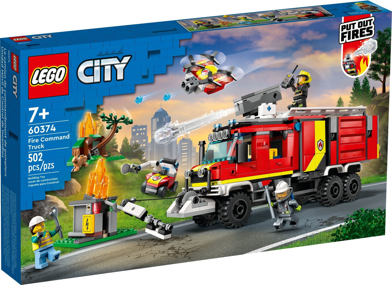 Конструктор Лего Сіті Пожежна машина Lego City 60374