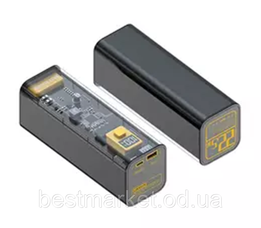 Зовнішній Портативний акумулятор Power Bank Cyberpunk 674 20000 mAh