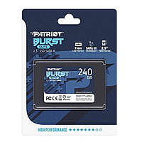 Твердотельный накопитель SSD Patriot Burst Elite 240GB 2.5" SATAIII TLC