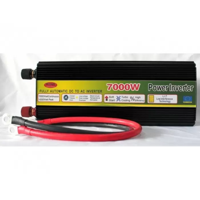 Інвертор перетворювач напруги Power Inverter 12-220V, 7000W