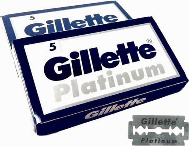 Лезвие Gillette Platinum (1шт.) 20шт в упаковке (ID#1744447399), цена ...