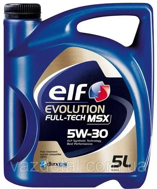 Купить Масло ELF 5w30 Evol Fulltech MSX (5л), цена 2099 ₴ — Prom.ua (ID ...