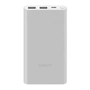 Павербанк Xiaomi Power Bank 3 10000 mah 22.5W (PB100DZM) Silver