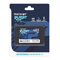 Твердотельный накопитель SSD Patriot Burst Elite 480GB 2.5" SATAIII TLC (PBE480GS25SSDR)