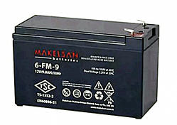 Акумуляторна батарея AGM MAKELSAN 6-FM-9, Gray Case, 12V 9.0Ah ( 151 х 65 х 94 (100) ) Q10