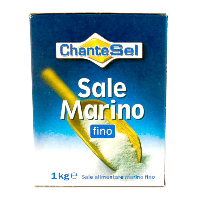 Морська сіль йодована Sale Marino ChanteSel дрібний помел, 1 кг.