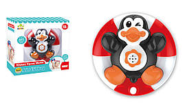 Іграшка для ванної пінгвіна, плаває, працює від батарей
