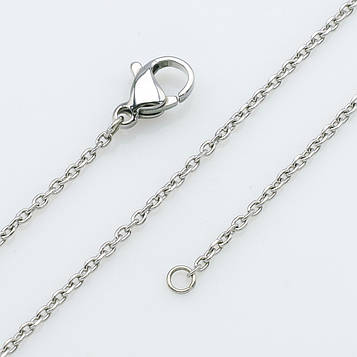 XUPING Ланцюжок Сталь якірне плетіння, Довжина 60см, Ширина 0.15см