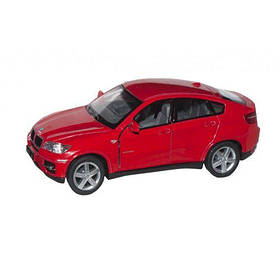 Машинка KINSMART "BMW X6" (червона) [tsi118490-TSI]