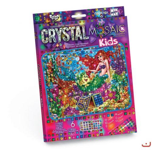 Набір для креативної творчості "CRYSTAL MOSAIC KIDS", "Русалочка" [tsi38573-TSI], фото 1