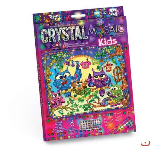 Набір для креативної творчості "CRYSTAL MOSAIC KIDS", "Совушки" [tsi38578-TSI]