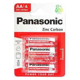 Батарейки "Panasonic Zinc Carbon" (4 штуки) [tsi199168-TSI]