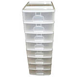 Мінікомод на 8 ящиків "А4" Білий., фото 3