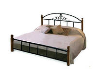 Кровать Кассандра 160х200 деревянные ножки