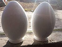 Пінопластове яйце на підставці 40 *30см