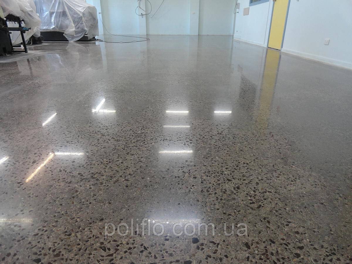 PoliFlo Terrazzo. Декоративне шліфоване полімербетонне покриття з мозаїчним ефектом