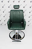 Крісло барбера Infinity перукарське чоловіче крісло з підголовником для Barber Shop крісла для барбершопа, фото 4