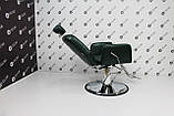 Крісло барбера Infinity перукарське чоловіче крісло з підголовником для Barber Shop крісла для барбершопа, фото 5