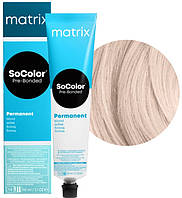 Стойкая крем-краска для осветления волос Matrix SoColor Pre-Bonded Ultra Blonde UL-M ультра блонд мокка, 90мл.