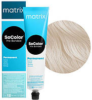 Стойкая крем-краска для осветления волос Matrix SoColor Pre-Bonded Ultra Blonde UL-P ультра блонд жемчужный,