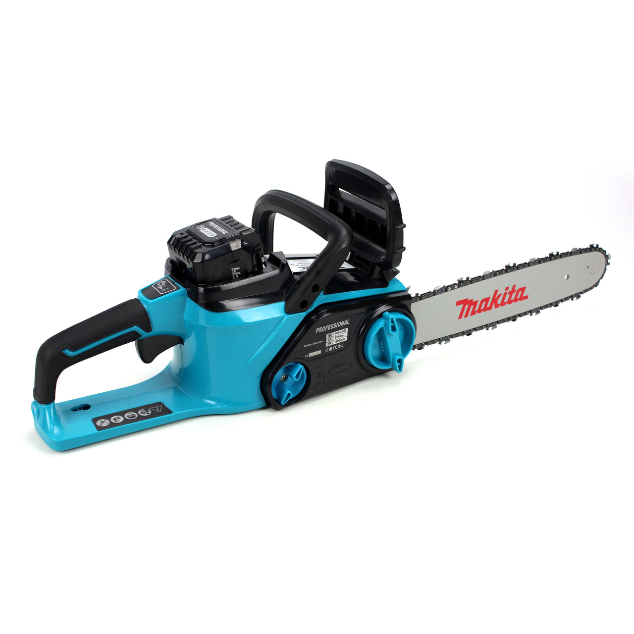 Акумуляторна ланцюгова пилка Makita DUC 4002 PRO new 2023 (1АКБ, 40V, шина 35 см), АКБ пила Makita