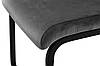 Стілець S-121 сірий велюр / чорний TM Vetro Mebel, фото 7