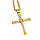 Хрест Домініка Торетто з ланцюжком Золотий, хрестик Вин Дизеля | крест Доминика Торетто с цепочкой, фото 2