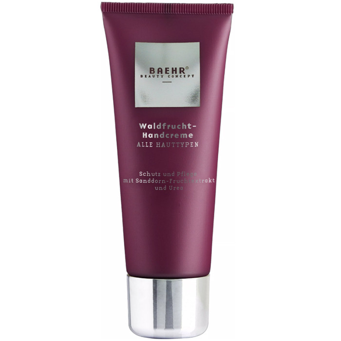 Крем для рук з екстрактом обліпихи та сечовиною Baehr Beauty Concept Waldfrucht Handcreme 75ml, фото 1