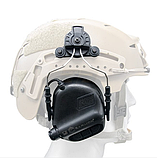 Адаптер EARMOR M12 для навушників, на шолом EXFIL Helmet Rails 2.0 Adapter, Колір: Black, фото 3