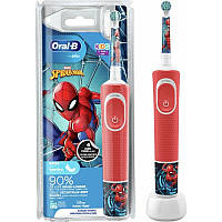 Электрическая зубная щетка дитяча Braun Oral-B Stages Power D100 Spiderman