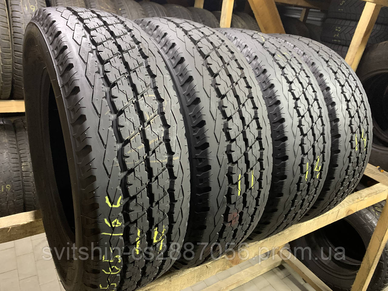 Шини Літо 215/65R16C Bridgestone Duravis 9мм 4шт