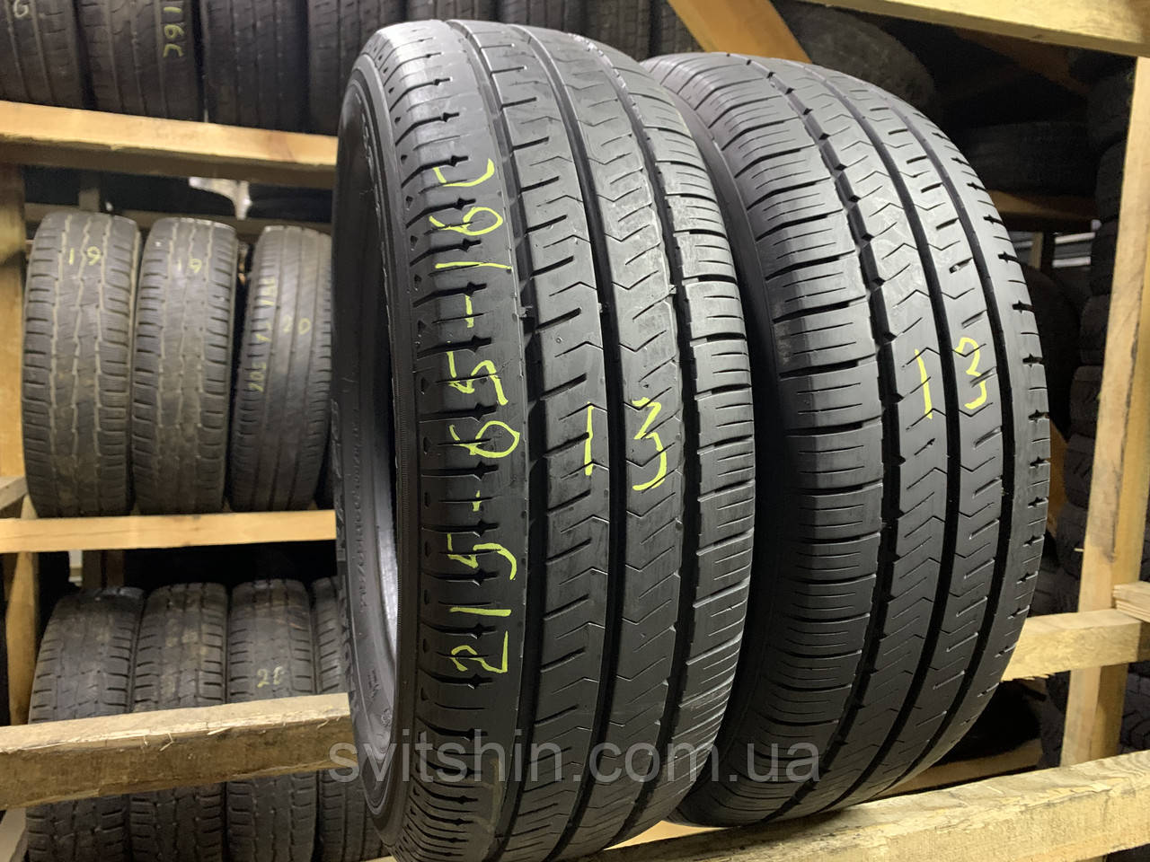 Літні Шини 215/65R16C Hankook Radial Ra28 8мм 2шт, фото 1