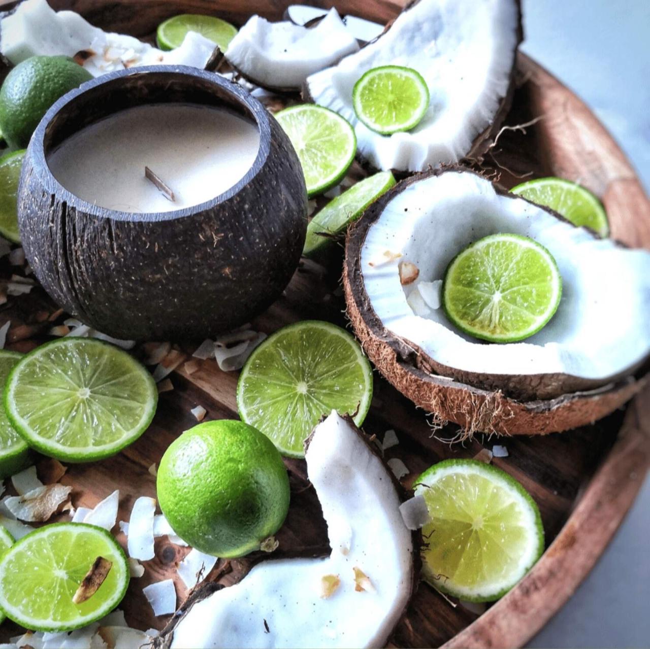 Аромаолія преміум "Свіжий лайм, тірпка вербена, кокос". США, 10-100 г, "Coconut Lime Verbena". CS. 10 г