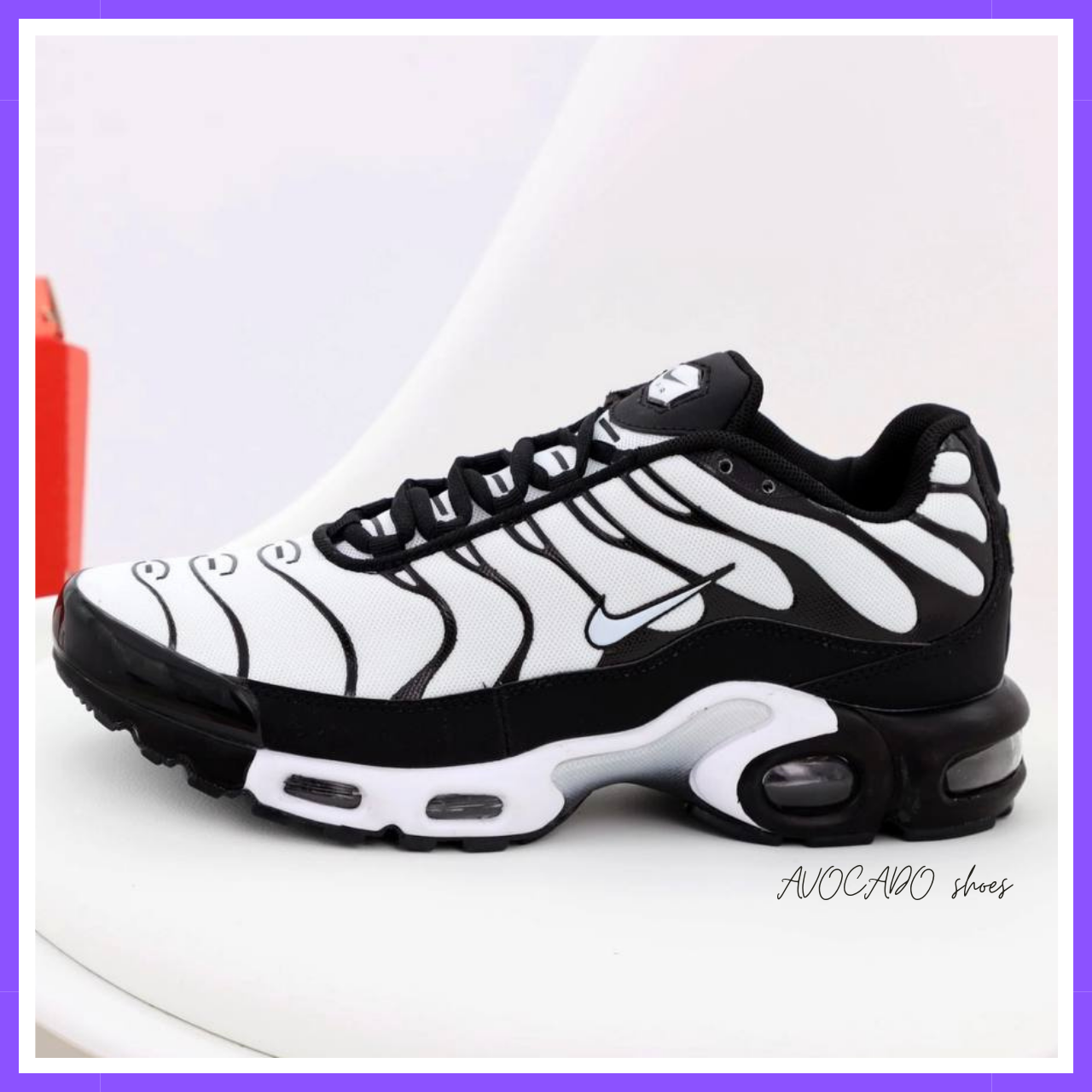 Nike air max TN white black