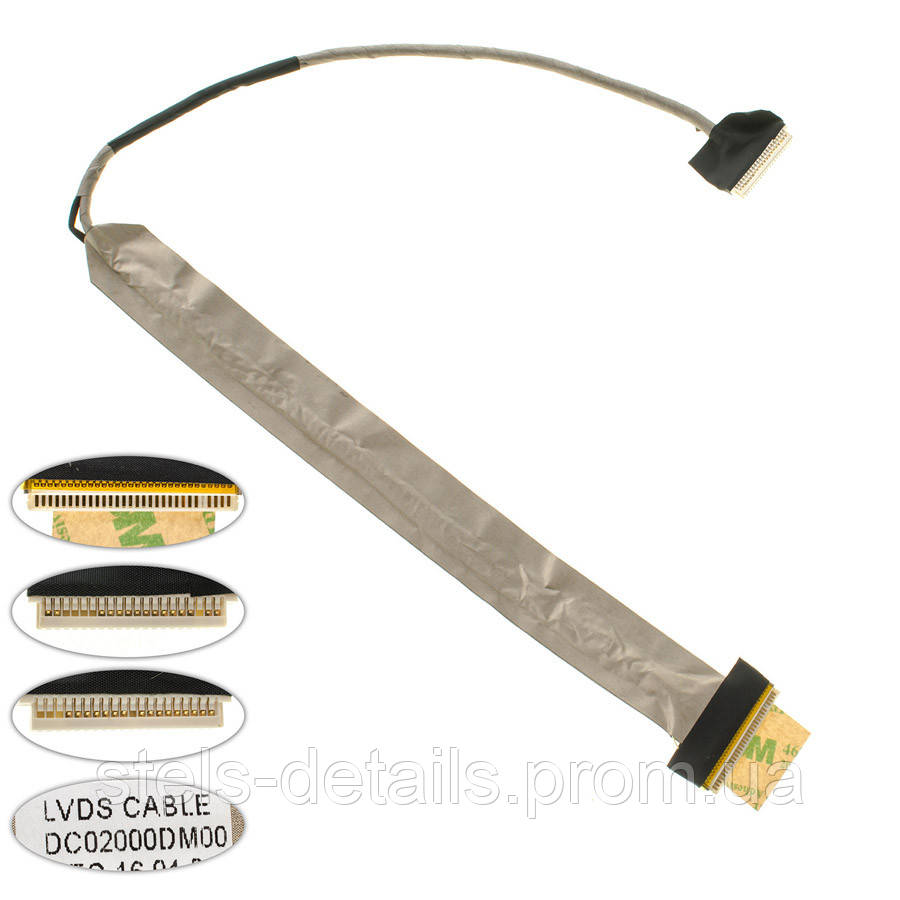 Шлейф Матрицы для Ноутбука TOSHIBA (P200, P205, X100, X205), CCFL ...