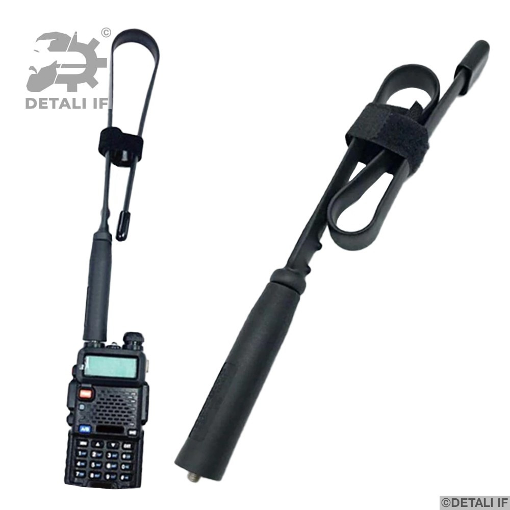 Антенна для рации двухдиапазонная ленточная SMA-F 136/520MHz 8w 50ohm ...