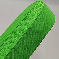 Резинка для одежды широкая Sindtex 3см Неоново зеленая КР