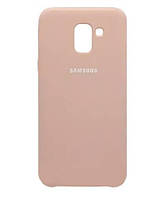 Чехол Silicone Case Samsung J250 Pink Sand