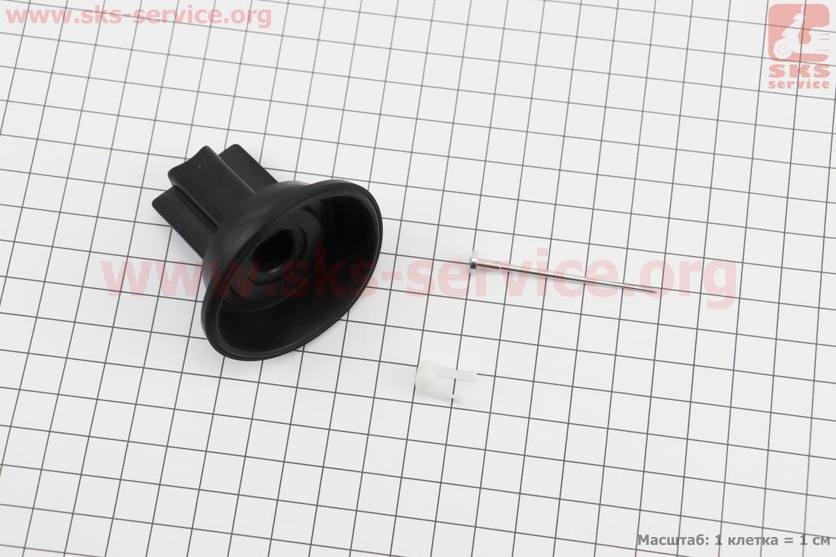 Мембрана Карбюратора с Направляющими (с Ушками) 14мм + Игла, CG/CB для ...