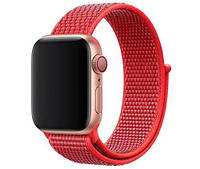 Ремешок Apple Watch 42 / 44 / 45mm Nylon (Red)