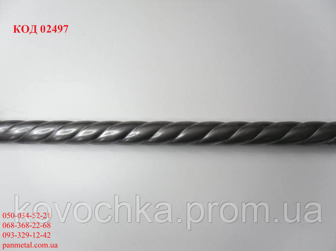 Купить Труба декоративная витая д-38 мм *1.5 мм L-3000мм, цена 411.10 ...