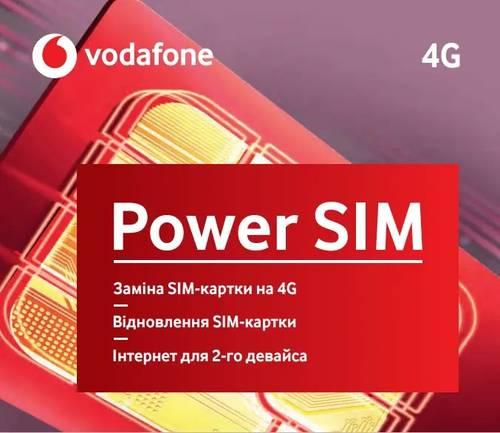 Стартовий пакет Vodafone "Заміна SIM"