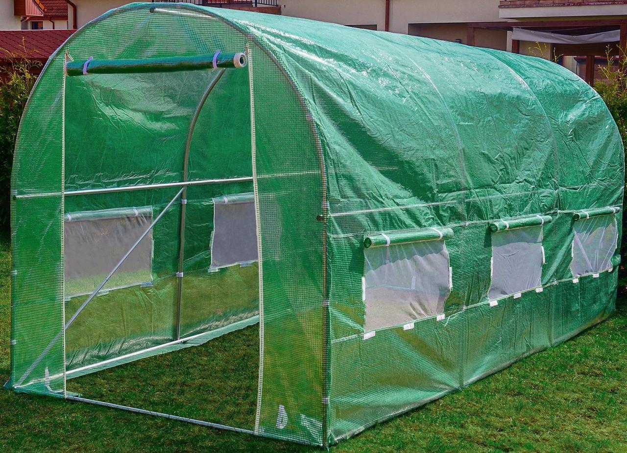 Садова теплиця з вікнами FunFit 7 m2 = 450*200*200
