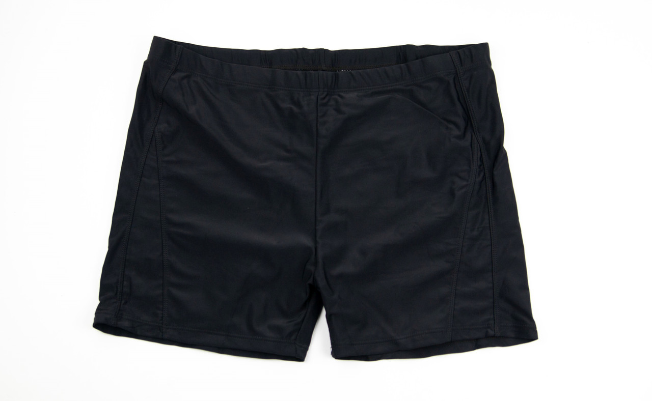 Чоловічі боксери для купання (арт. 13-161-1) чорний 58