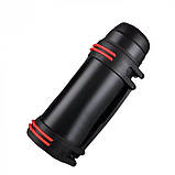 Термос 1000мл сталевий Havit HV-TM004 ЧОРНИЙ, фото 2