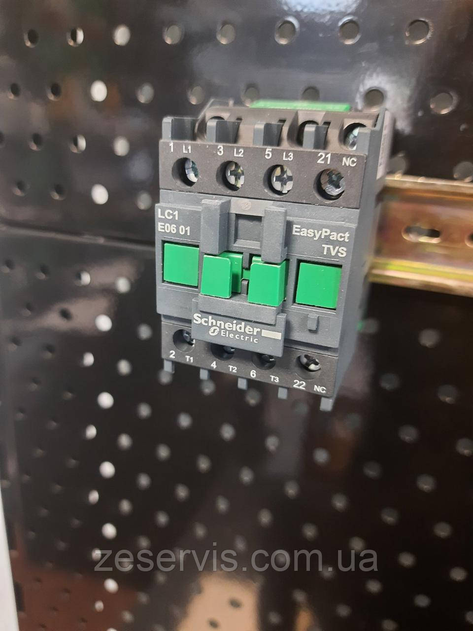 Контактор 6А 3Р E 1NC 380V AC3, Schneider Electric, фото 1