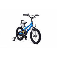Дитячий велосипед Royal Baby Freestyle RB16B-6 16" синій, фото 2