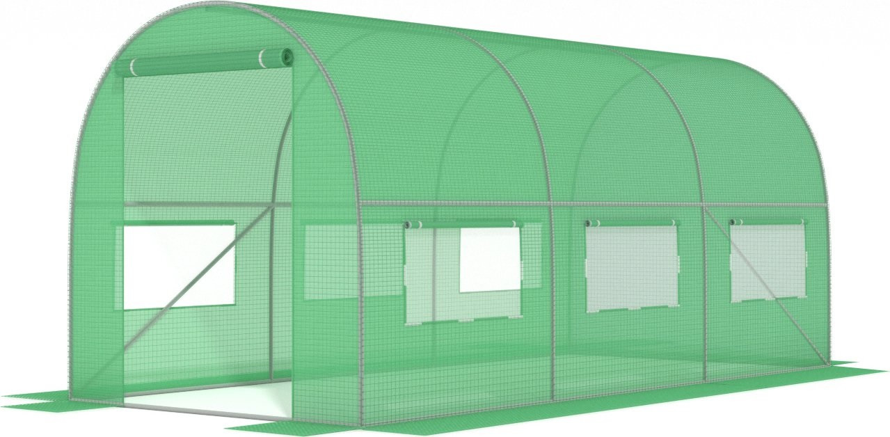 Садова теплиця з вікнами FunFit 9m2 = 450*200*200